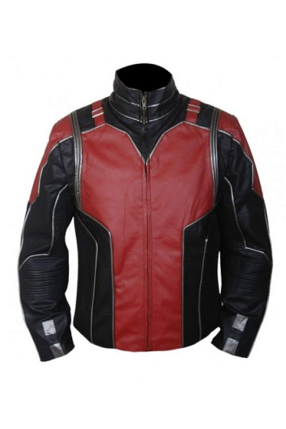 Ant Man Red And Black Leather Jacket
