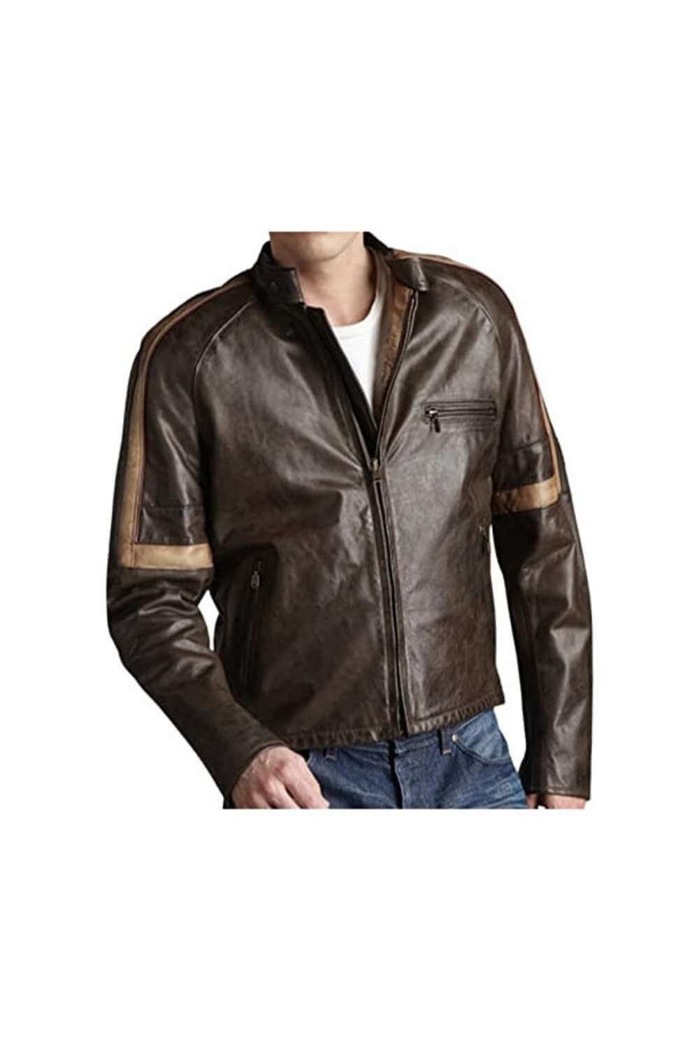 Tom Cruise War of the World Jacket Brown Leather Jacket