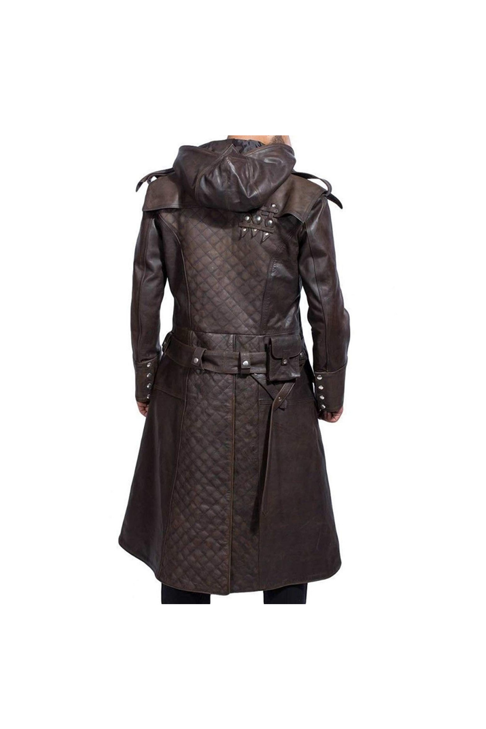 Assassins Creed's Jacob Frye Brown Leather Coat Assassins Creed's Jacob Frye Brown Leather Coat