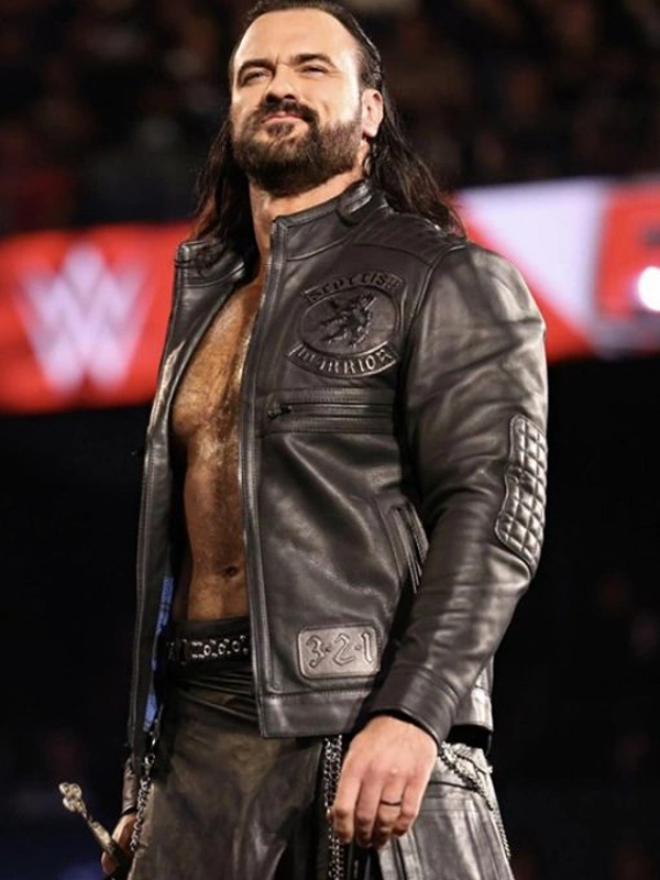 WWE Drew McIntyre Leather Jacket