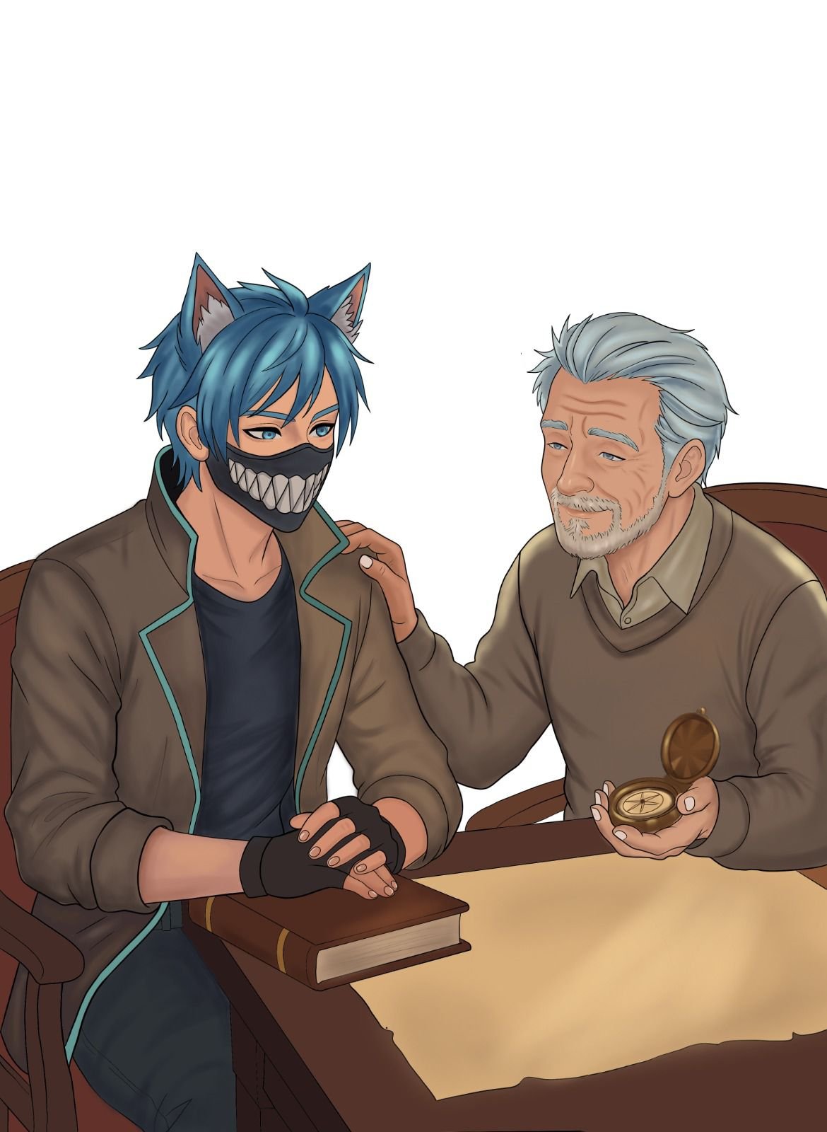 SFW Full Body Character Artwork